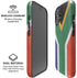 South Africa Flag Distressed iPhone 16 Plus Magsafe Impact Case